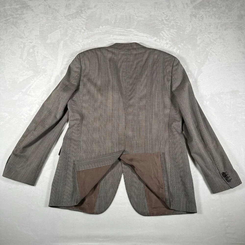Hugo Boss Aamon Blazer Men Size 44R Two-Button Jacket Cotton Blend Made Slovenia - Picture 9 of 16